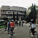 Excursión en bicicleta a la ciudad Roma