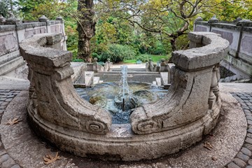 jardines botánicos de la fuente trastevere