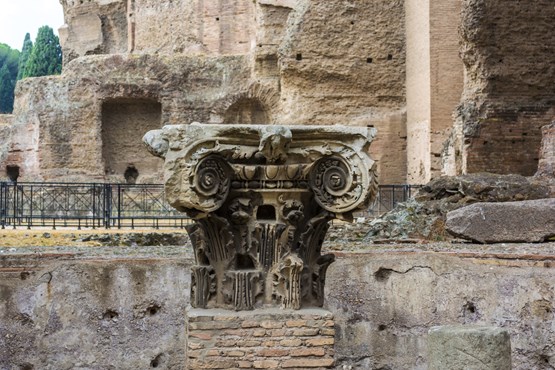 Ruine Thermen Van Caracalla