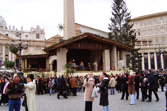 plaza de san pedro navidad