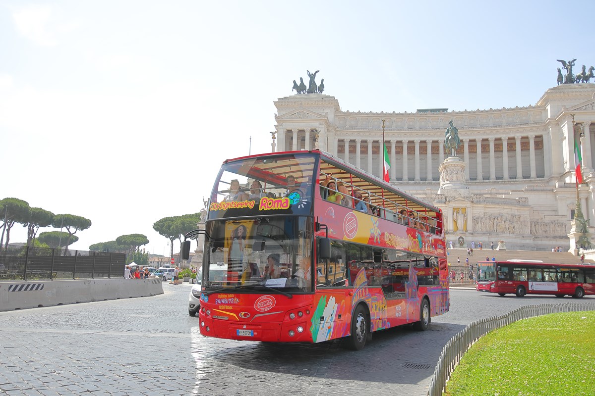 Bus Turístico Roma Vaticano Coliseo Y Más
