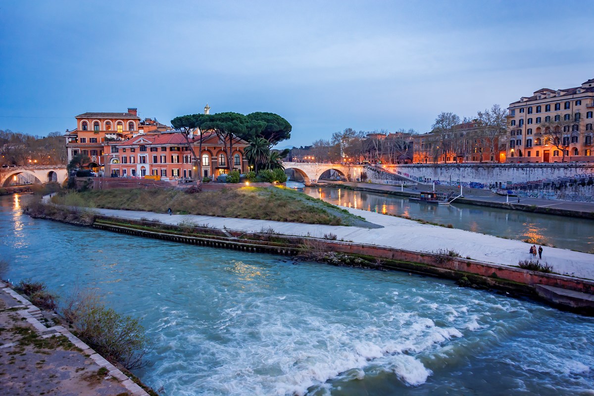 isla tiberina roma