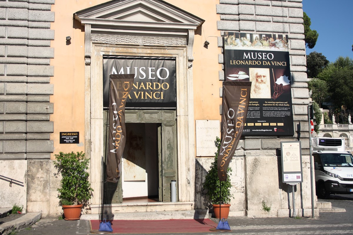 leonardo da vinci museo piazza del popolo