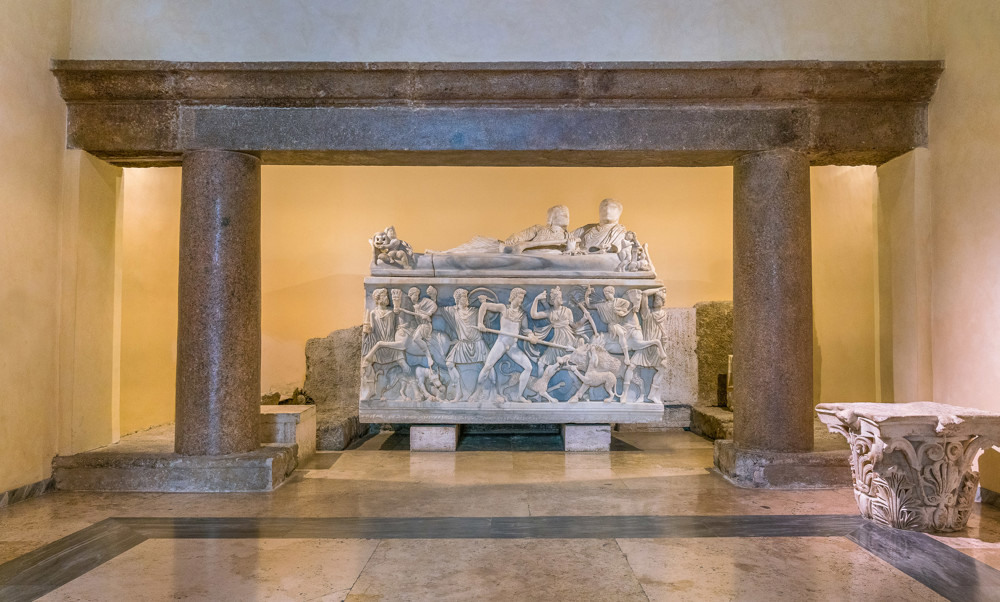 capitoline museums  sarcophagus