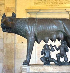 Capitoline museums Romulus Remus