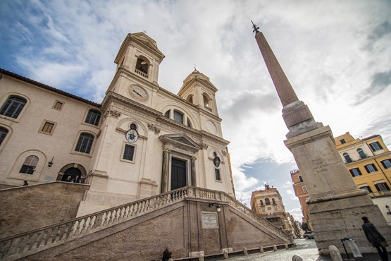 Trinita Dei Monti church Rome