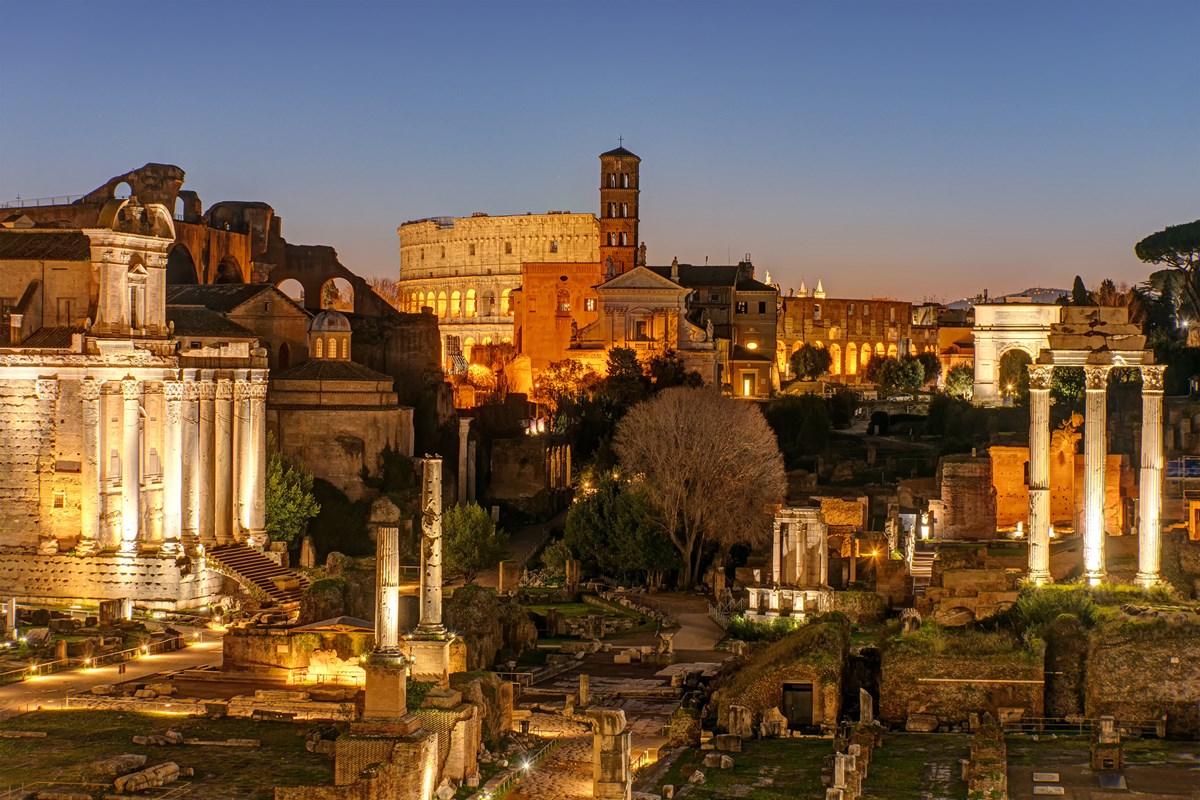 El Foro Romano Noche